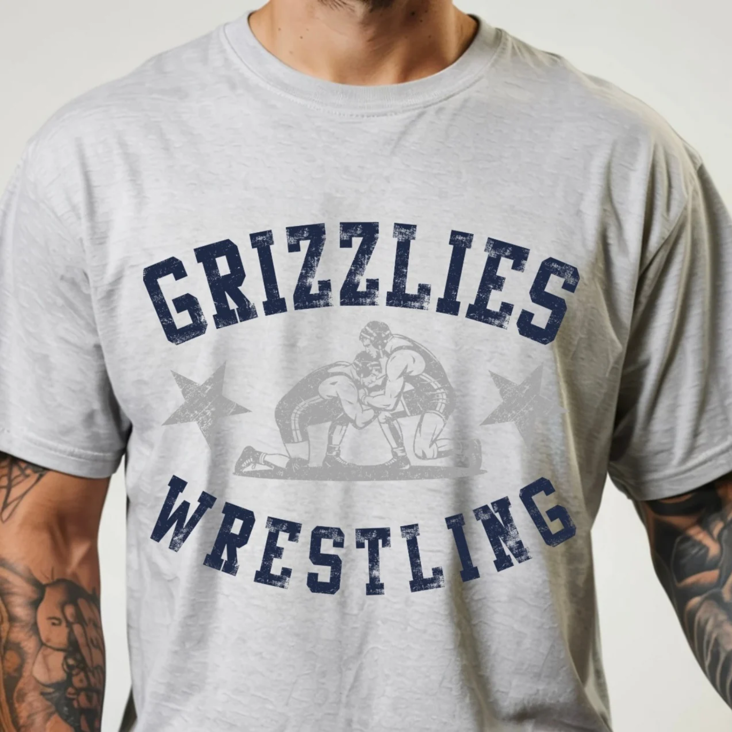 Retro CUSTOM Wrestling Tee