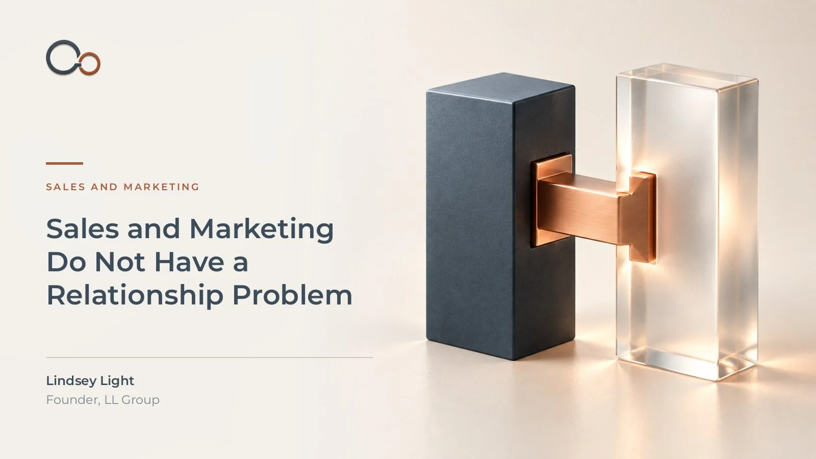 Sales and Marketing Do Not Have a Relationship Problem