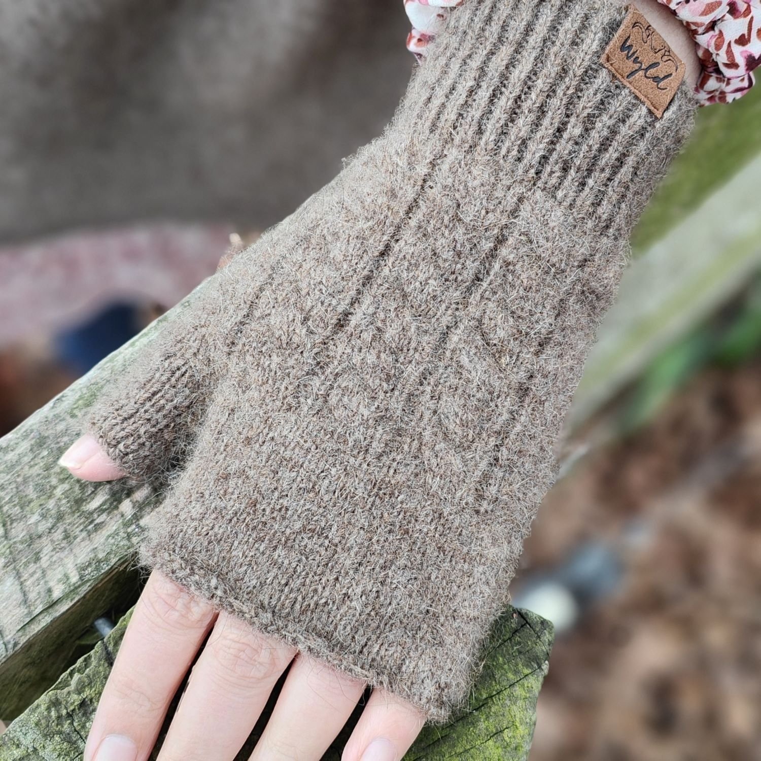 NZ Made Wyld Fingerless Wool Mittens: Fashion and Functionality — Wyld
