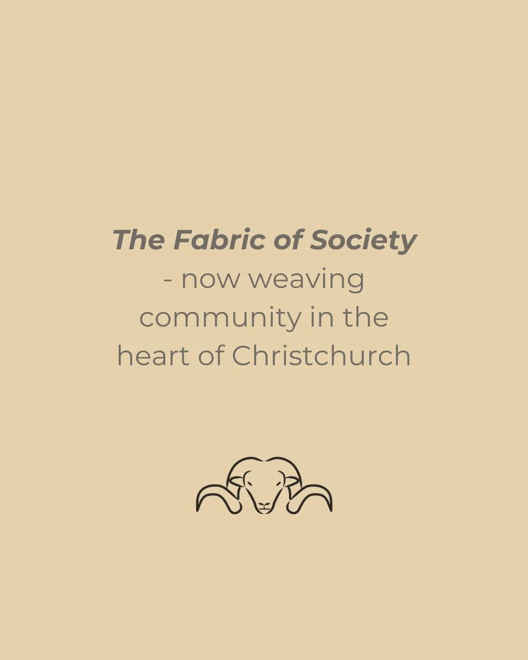 After many years in Rangiora, @the_fabric_of_society  is thrilled to now call Sydenham, Christchurch, home. A vibrant, design-forward neighbourhood that perfectly matches their aesthetic. 

Alongside their huge array of fabrics and thoughtful gifts, 