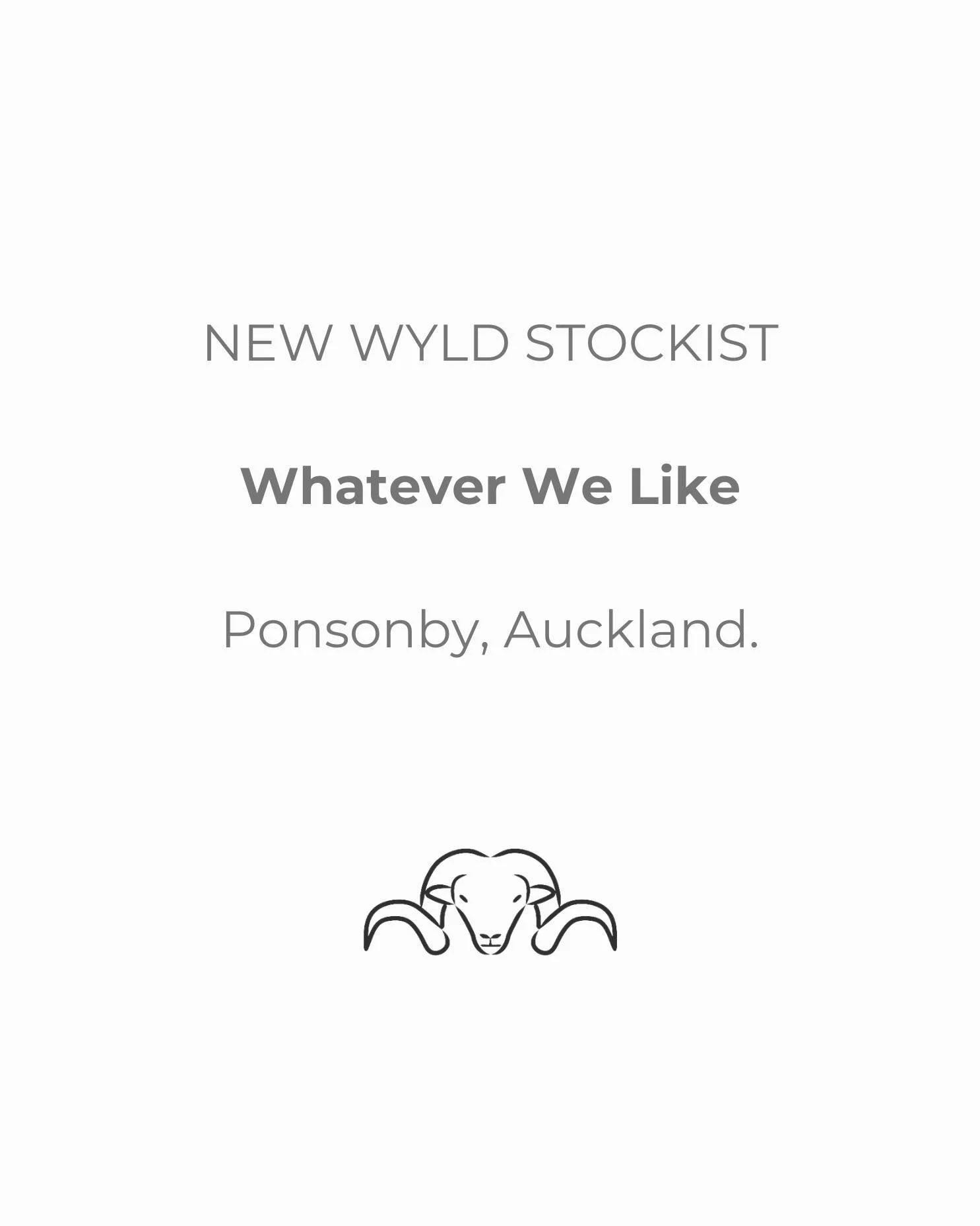 We’re delighted to @whatever_we_like_nz  to the Wyld family — a beautiful Auckland boutique where “Home Goods and Fine Items” are chosen with heart and style.
Curated by owner Vanessa Cohen, the store is filled with thoughtfu