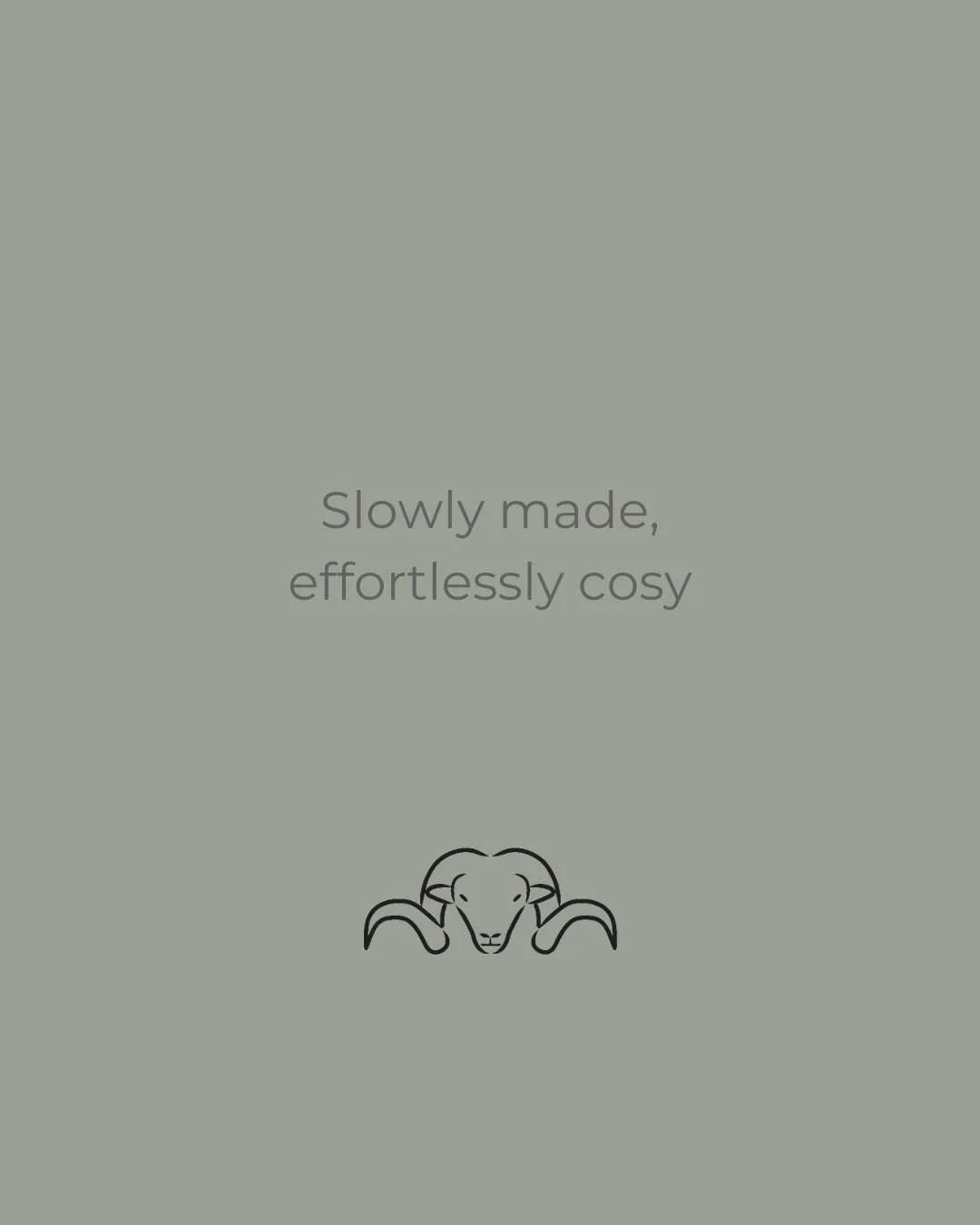 At Wyld, we take the time to do it right - ethically produced, locally made, and made from natural fibres. Every piece is a little reminder that care and quality are never shortcuts.

#slowfashion #slowfibremovement #woollove #nzmade #nzwool