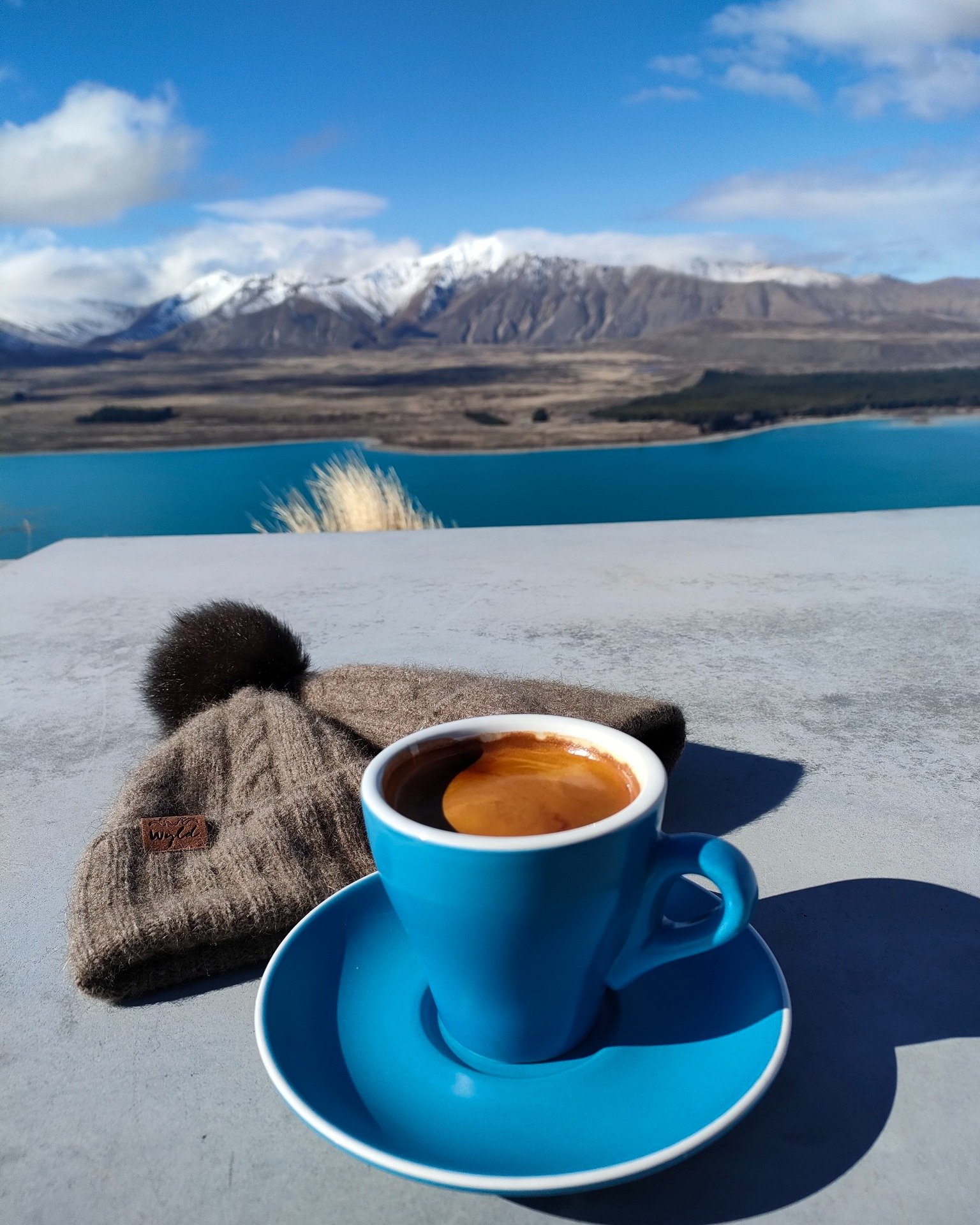 Stunning views with a touch of cosyness.

How beautiful our country is.