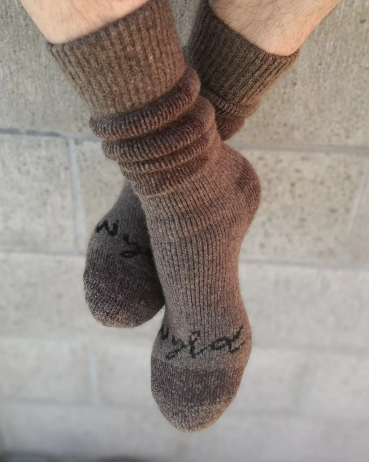 There's a reason people come back for another pair.

Just ask Bridget - "They're sooo much better than icebreaker socks. They last longer, wear better, and everything about them is made right here in NZ. EVERYTHING!! Nothing gets sent offshore t