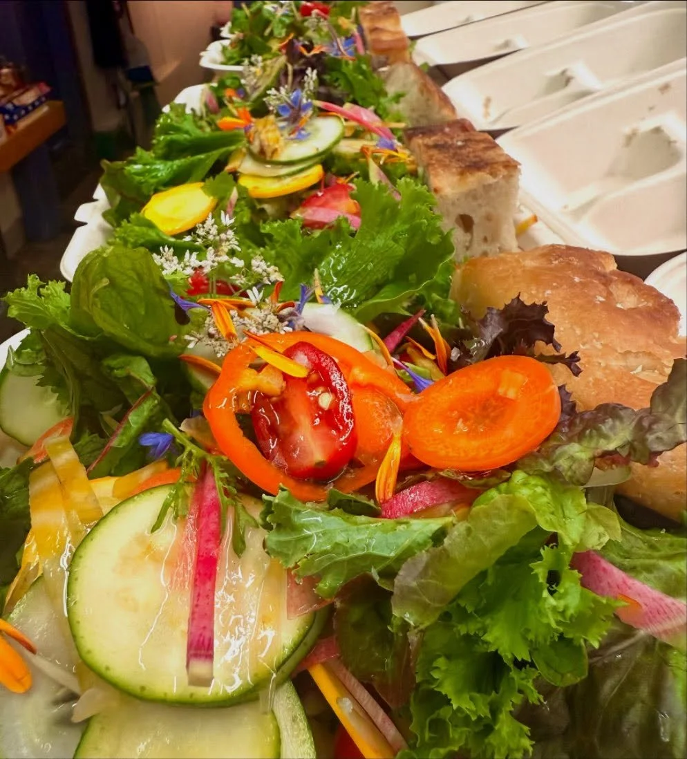 Catering this morning for The State of Oregon. Enjoy!! #happysalads #veganfriendly #famousgrilledcheese #handslicedpotatochips #roguevalleyoregon #local #organic #delicious #happyluncheonette