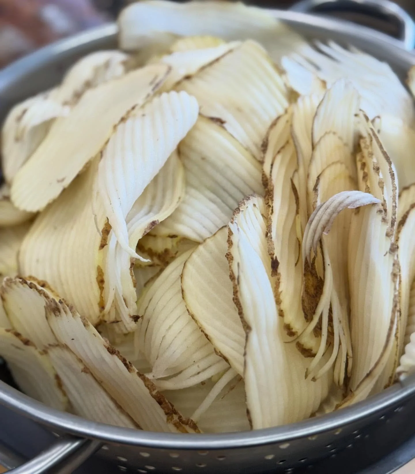 Hand Sliced Potato Chips, ribbed for your pleasure. #local #organic #delicious #happyluncheonette