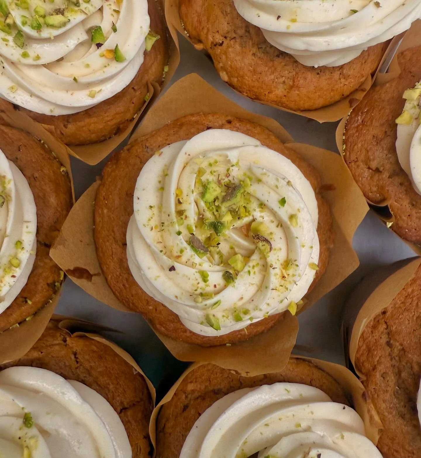 Caribbean Spice Cake w Cinnamon Cream Chee Whip! #littletreat #stillwarm #happyautumn #happyfriday #happyluncheonette