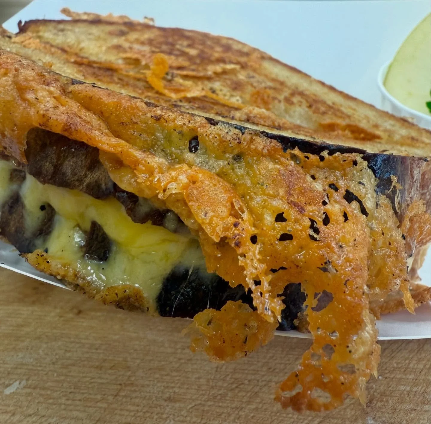 What? Just a humble handmade Grilled Cheese with locally sourced and artisan made everything. How bout you?!! 
#happytuesday #happygrillchee #happyluncheonette