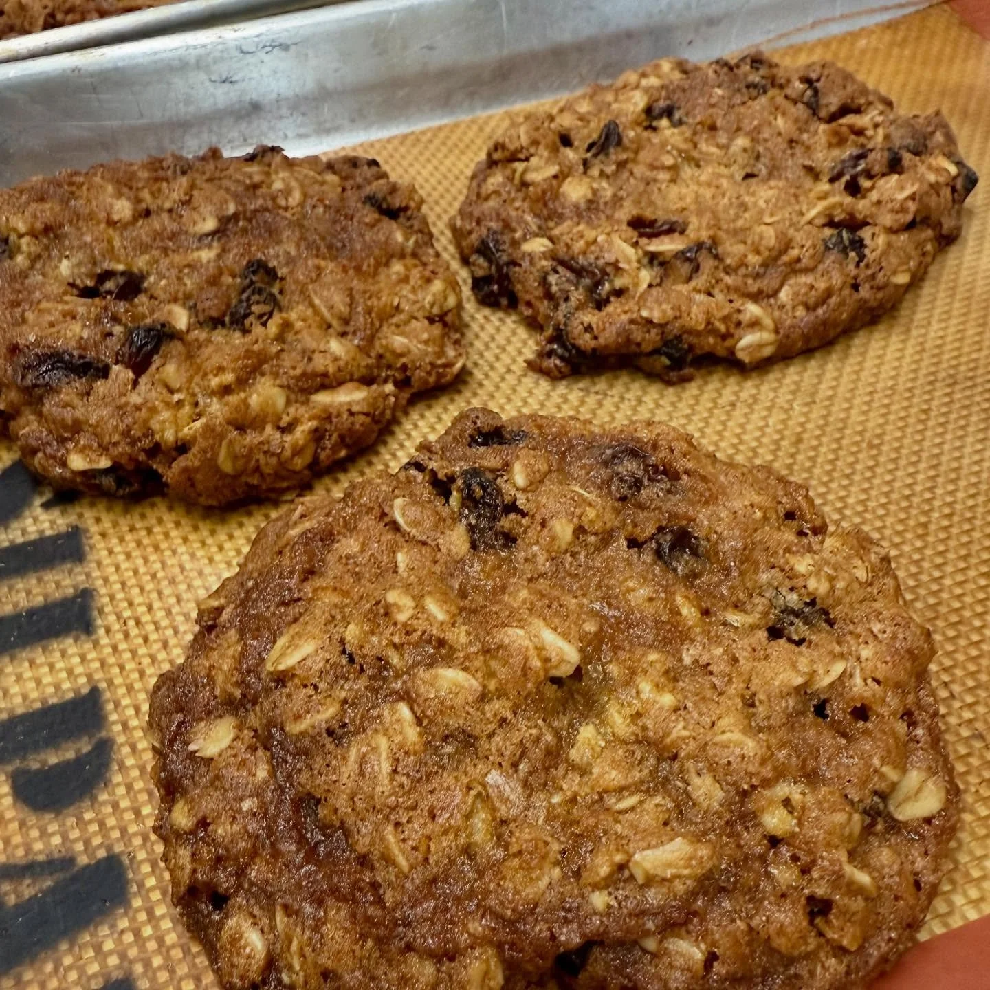 Need your Luncheonette cookie fix, but can&rsquo;t make it to Medford? Get these Oatmeal Raisin Cookies at @coffeebachs in Phoenix!  #happymonday #happycookies #happyluncheonette