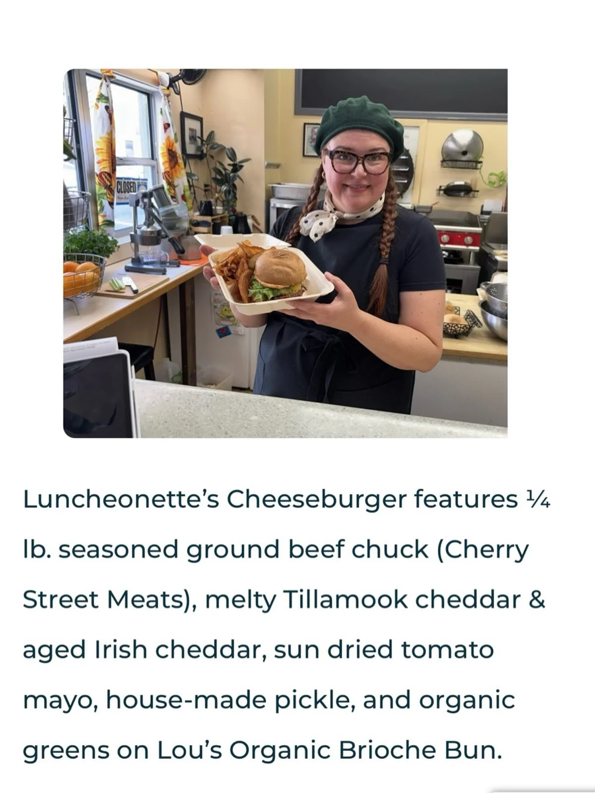 CHEESEBURGER SEASON. Thank you @downtownmedfordor for the little write up! 
We appreciate that you had to be impartial in your article but we did see your head explode when you had our Cheeseburger! #justsayin #bestburgerdowntownmedford #happythursda