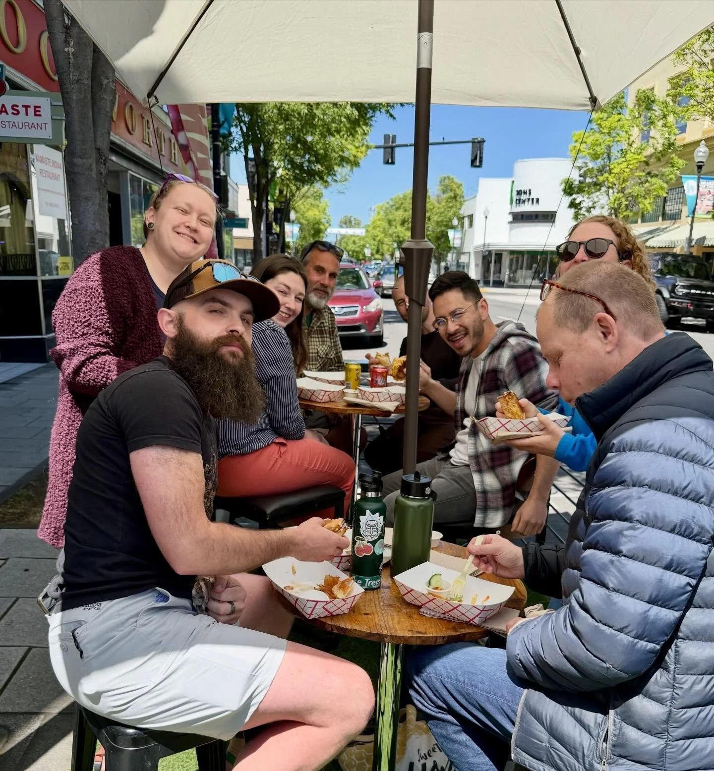 Yay!!! The Rogue River Lunch Club made it to Luncheonette today!! Absolute blast having you guys here. Thank you!! Thank you!! 😊
