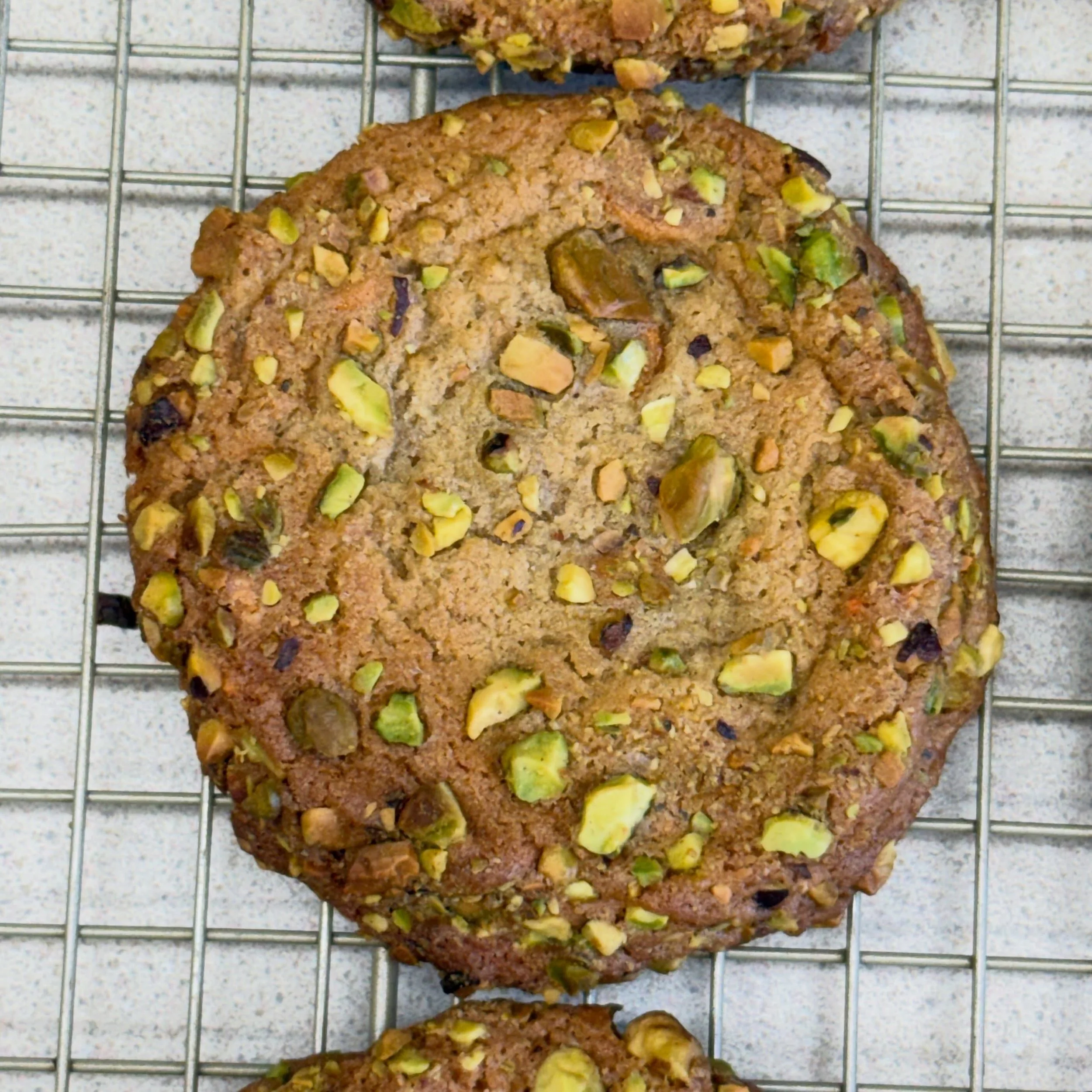 New Cookie! Butterscotch Pistachio is here. 
#happycookies #happymonday #downtownmedford #happyluncheonette