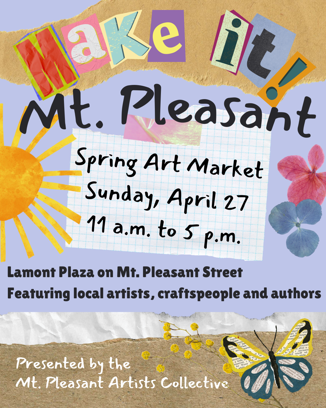 Make It Mt. Pleasant Spring Art Market