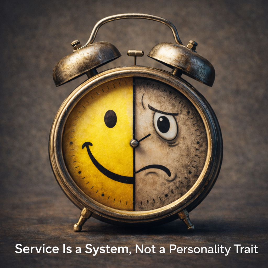 Service Is a System, Not a Personality Trait