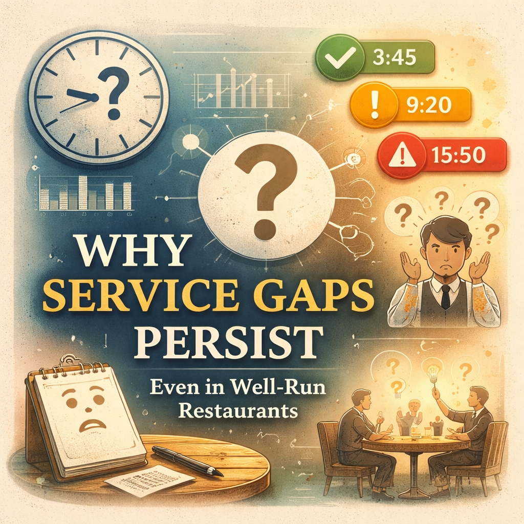 Why Service Gaps Persist — Even in Well-Run Restaurants