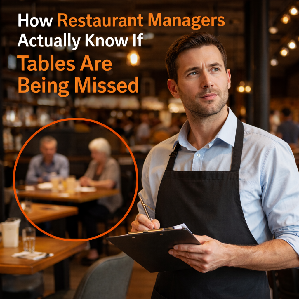 How Restaurant Managers Actually Know If Tables Are Being Missed