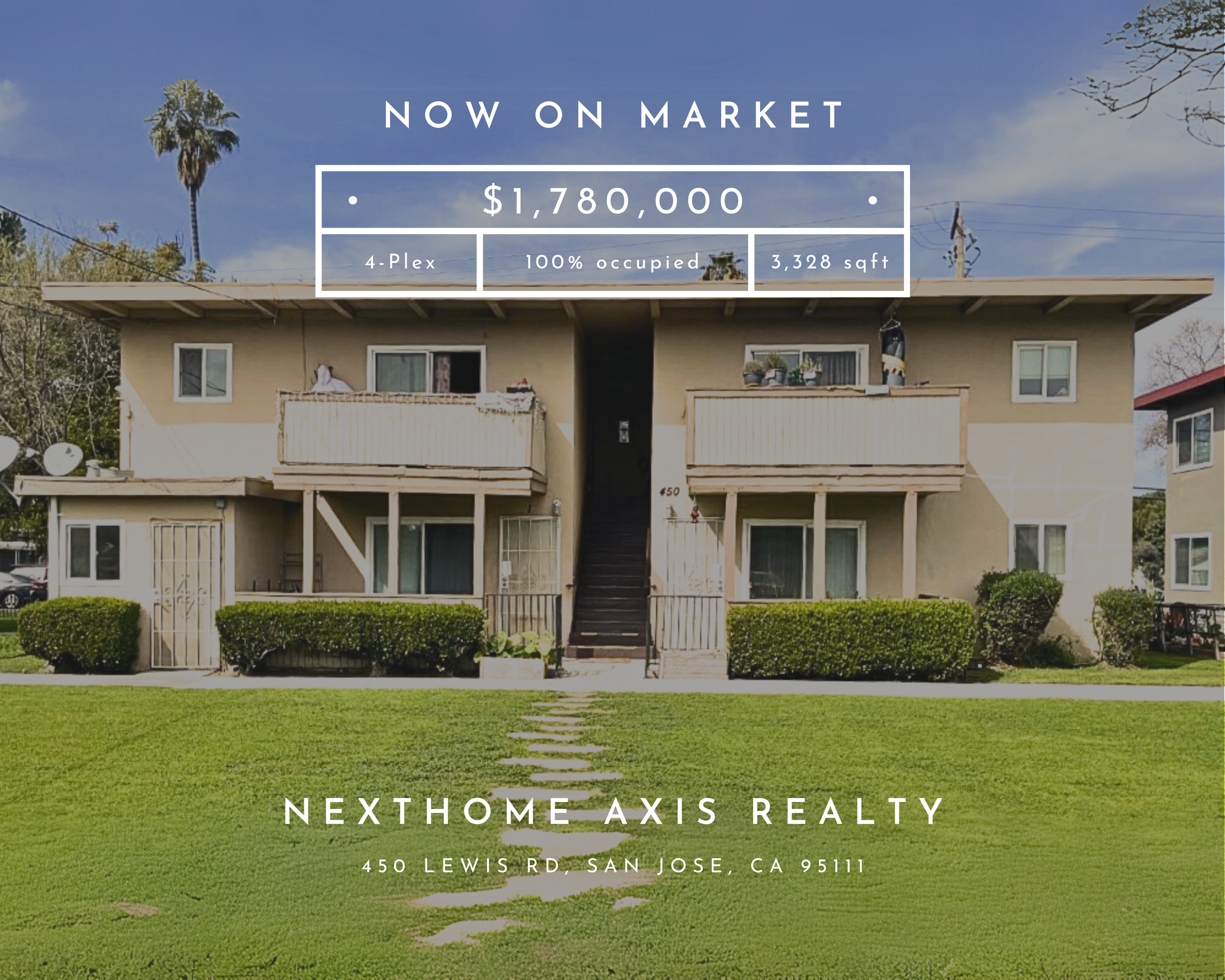 May 10, 2025 - 🚀 Now Available through NextHome Axis Realty — Prime Multifamily Investment in the Heart of South San Jose!