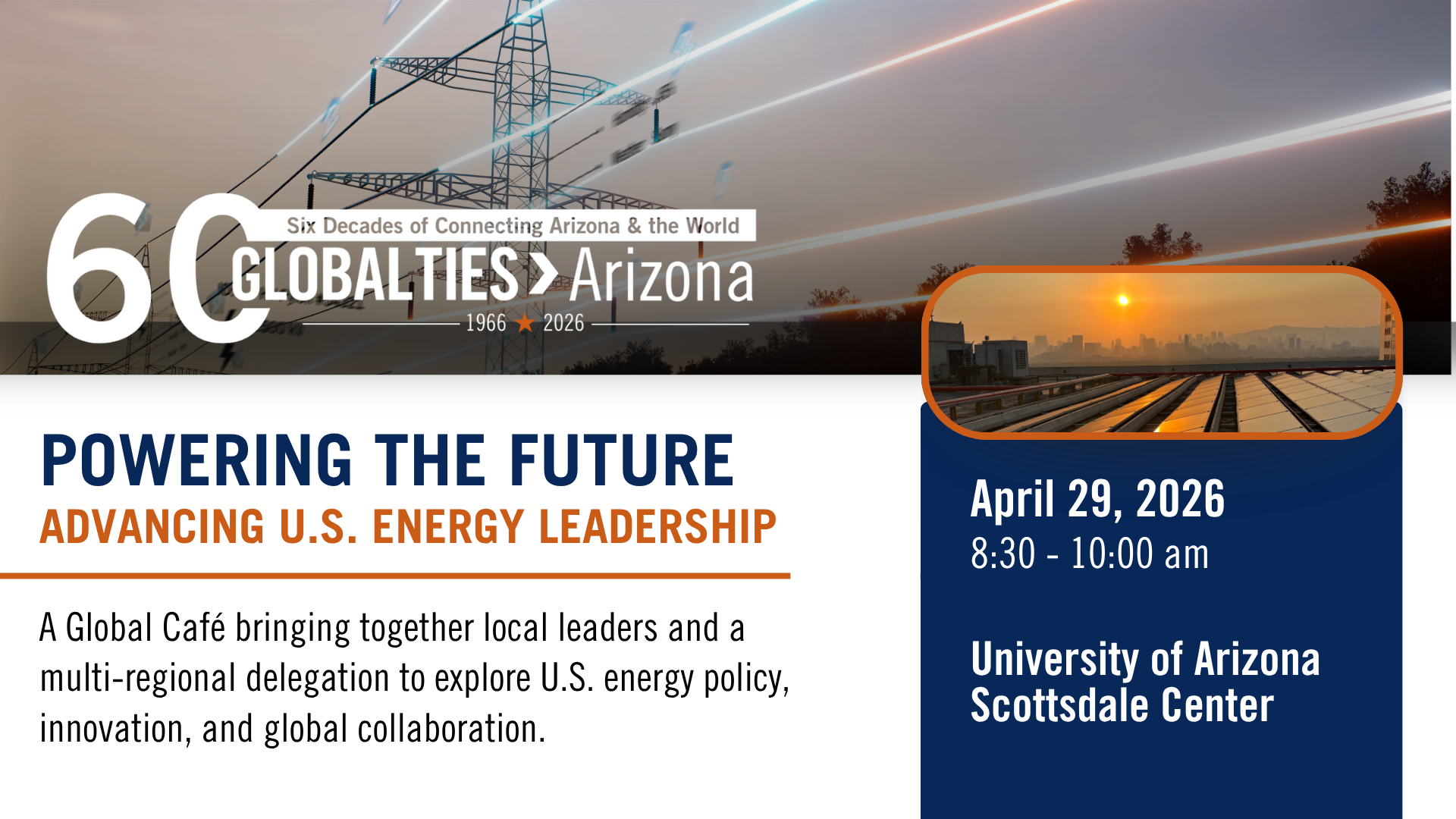 Global Café: Powering the Future – Advancing U.S. Energy Leadership