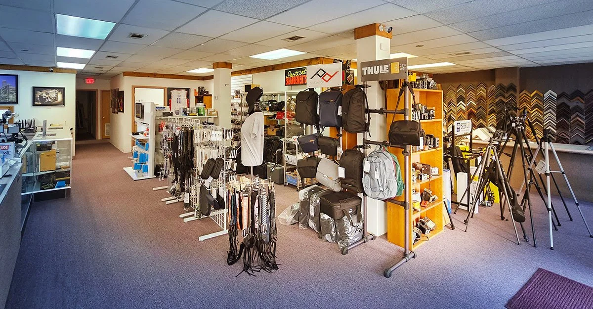 Inside Humble Camera Center