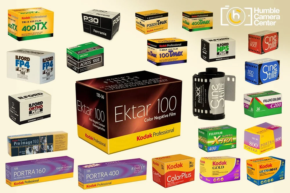 35mm film brands carried by Humble Camera