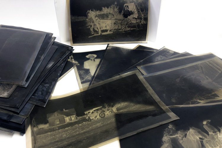 Black and white negatives