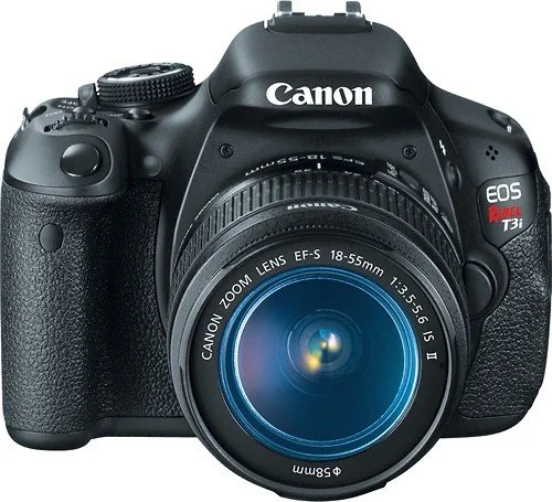 Canon T3i with 18-55