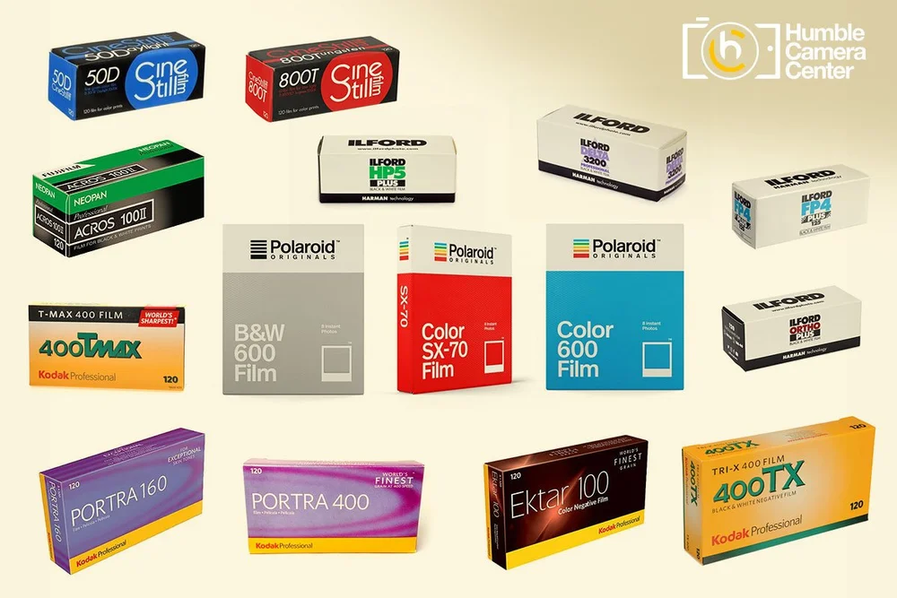 120 film brands carried by Humble Camera