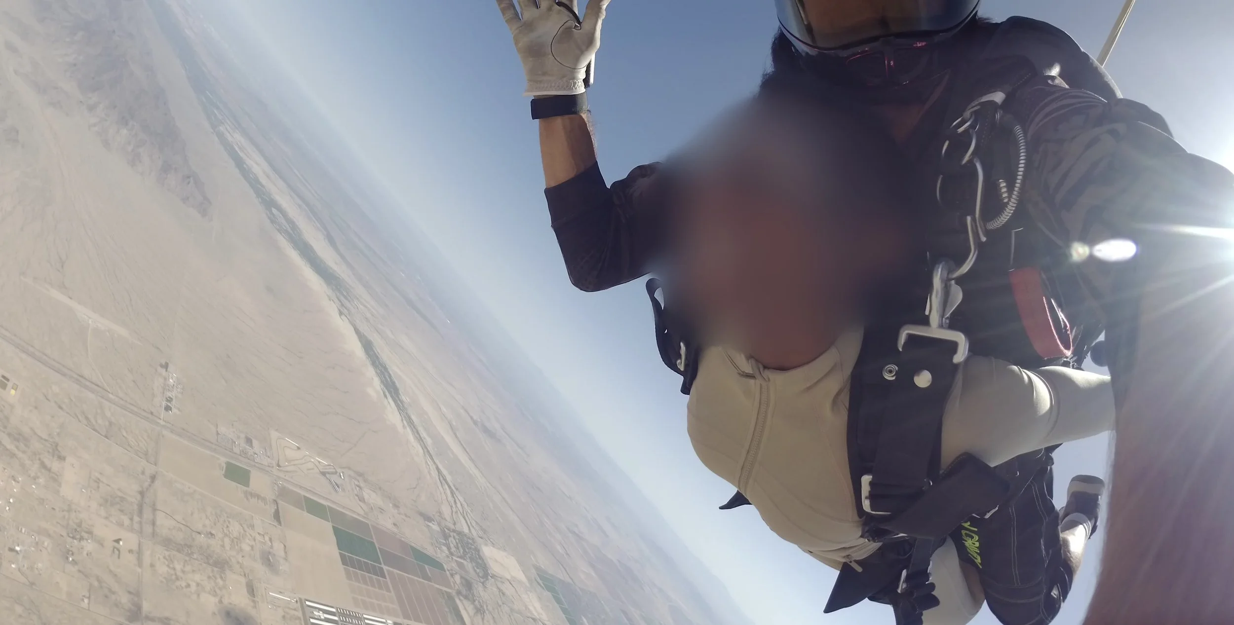 I was his 11,420th jump!