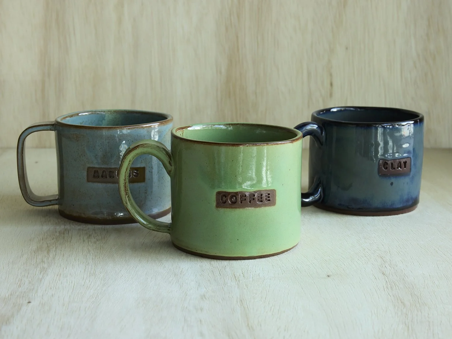 Word Stamped Slab Mug Making  | All Levels | One-Time Workshop