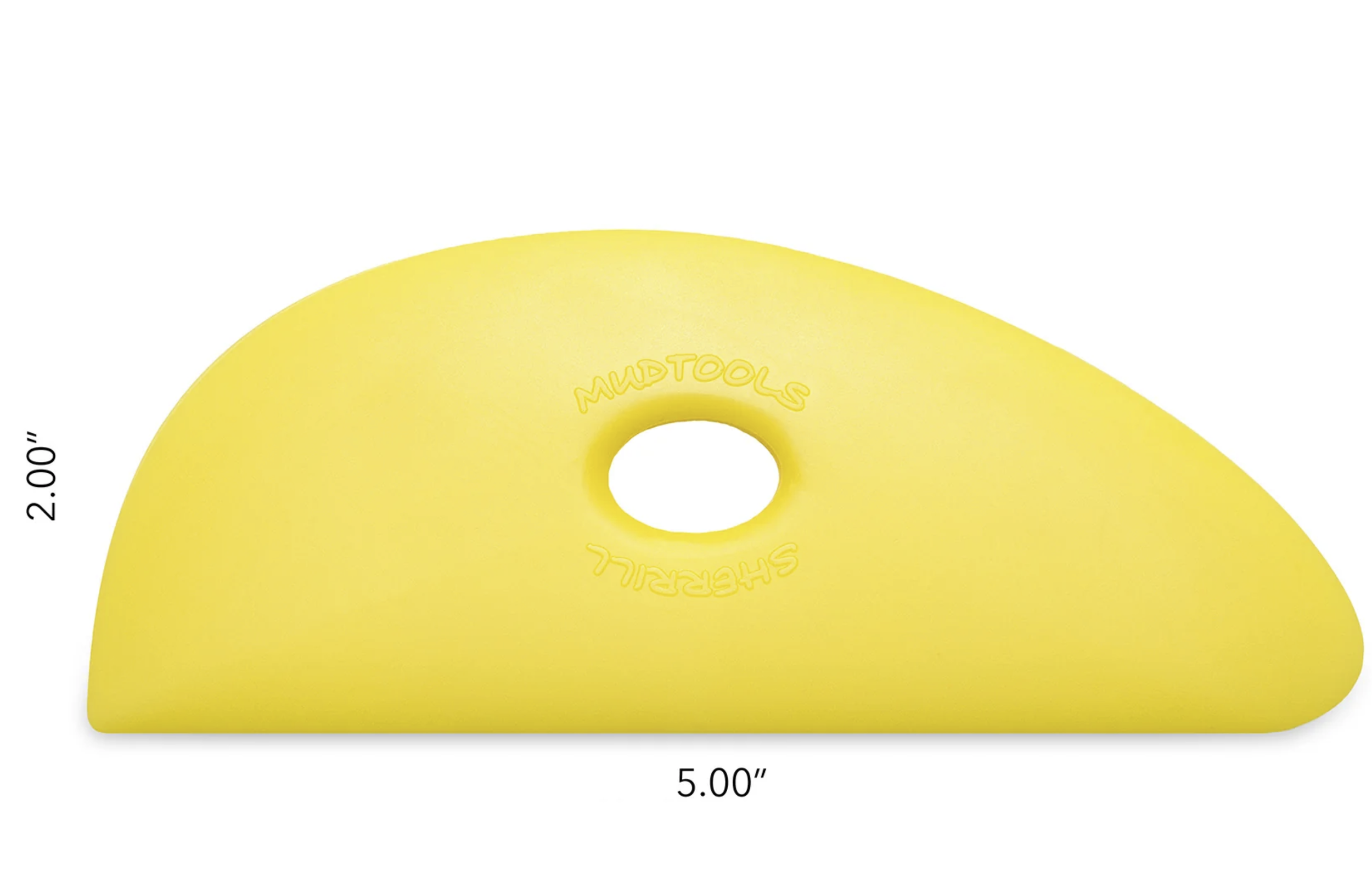 Mudtools Polymer Rib Size 3 Yellow.png