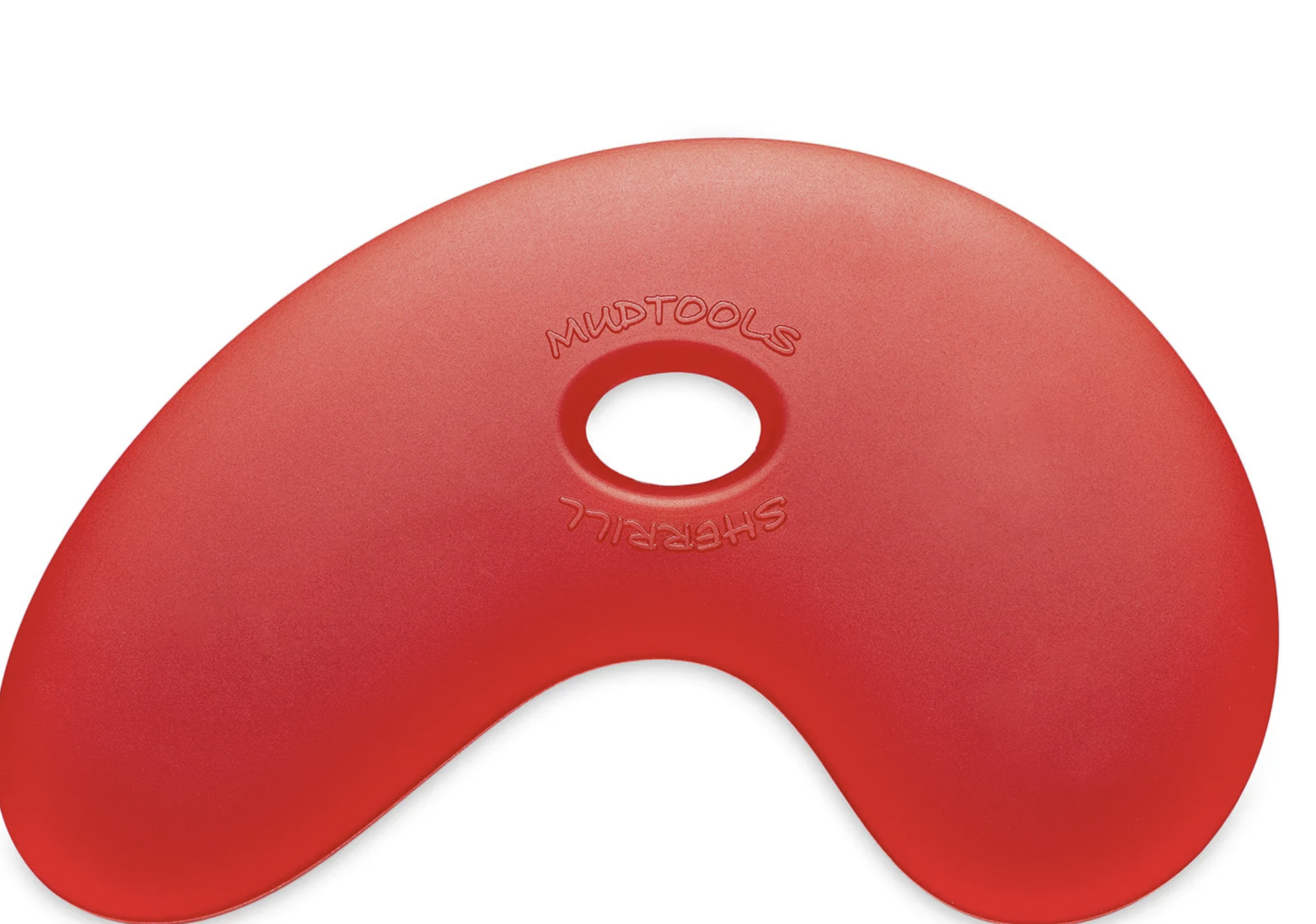 Mudtools Polymer Rib Small Bowl Red.png