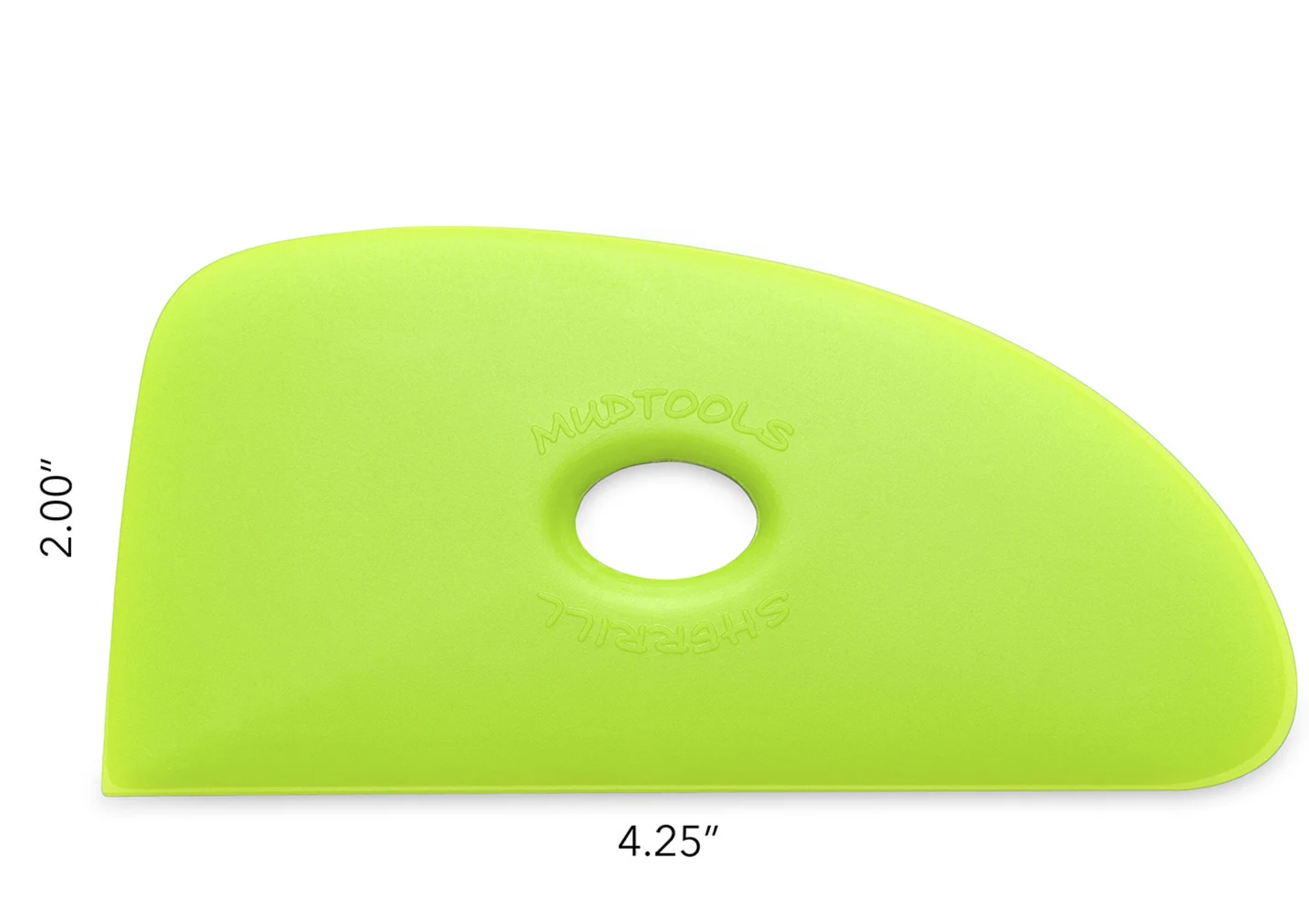 Mudtools Polymer Rib Size 4 Green.png