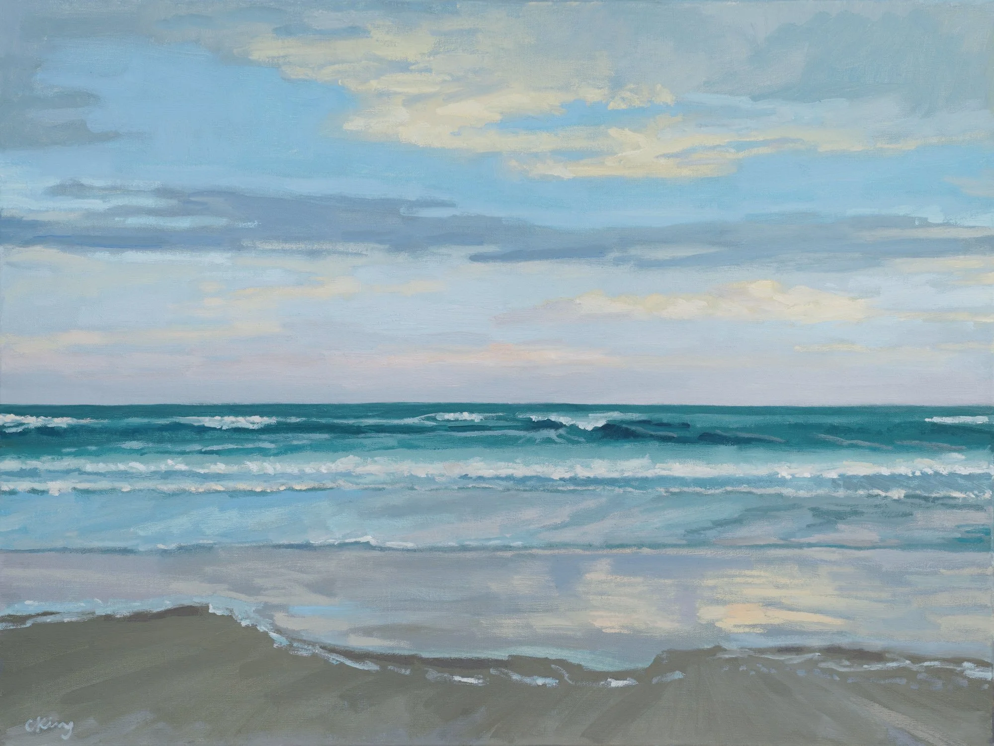 Down to the Water, 18x24x1.5, oil on stretched linen, $975.jpg