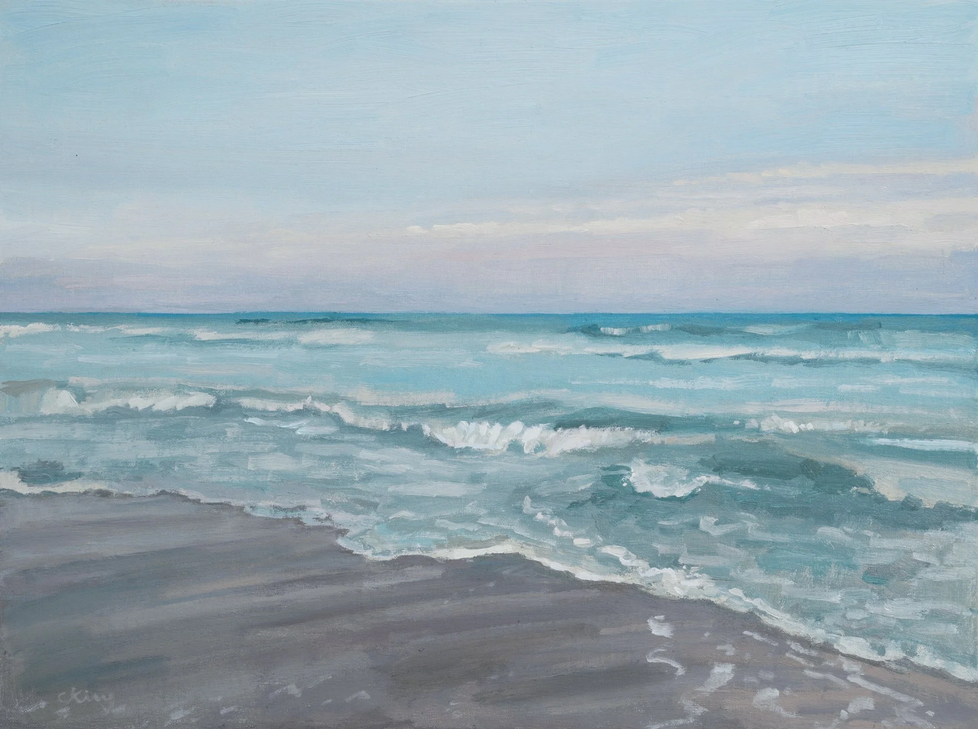 Ocean Rhythm, 12x16, oil onlinen panel, $560.jpg