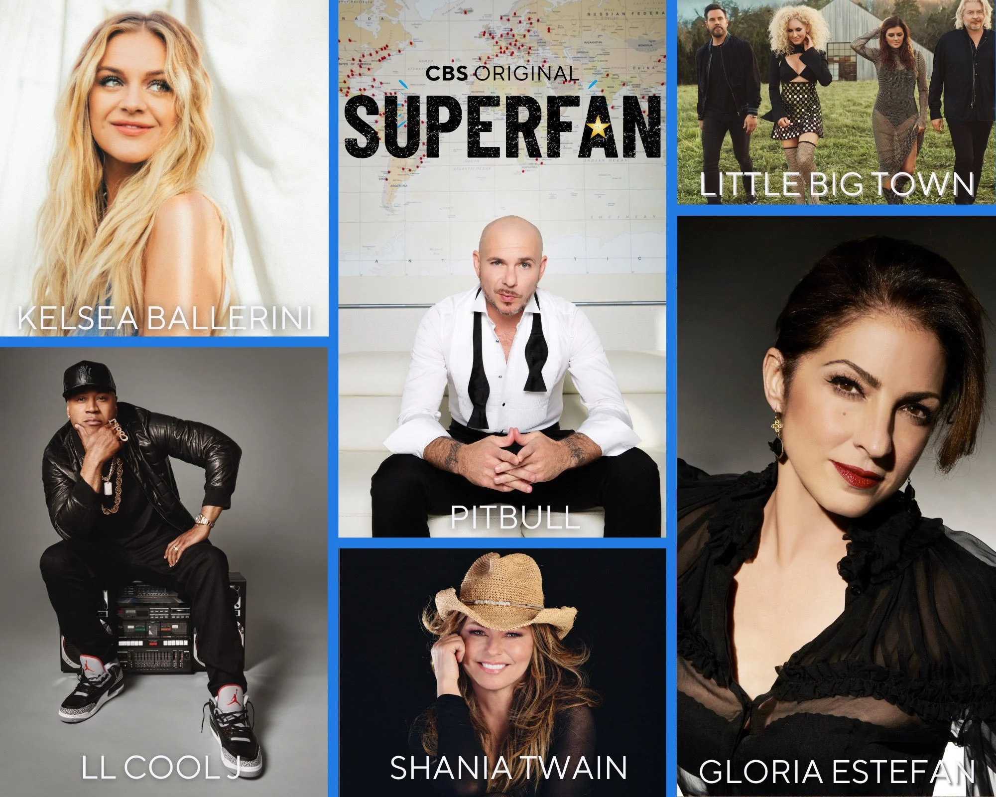 5 Superfans play a game show for prizes