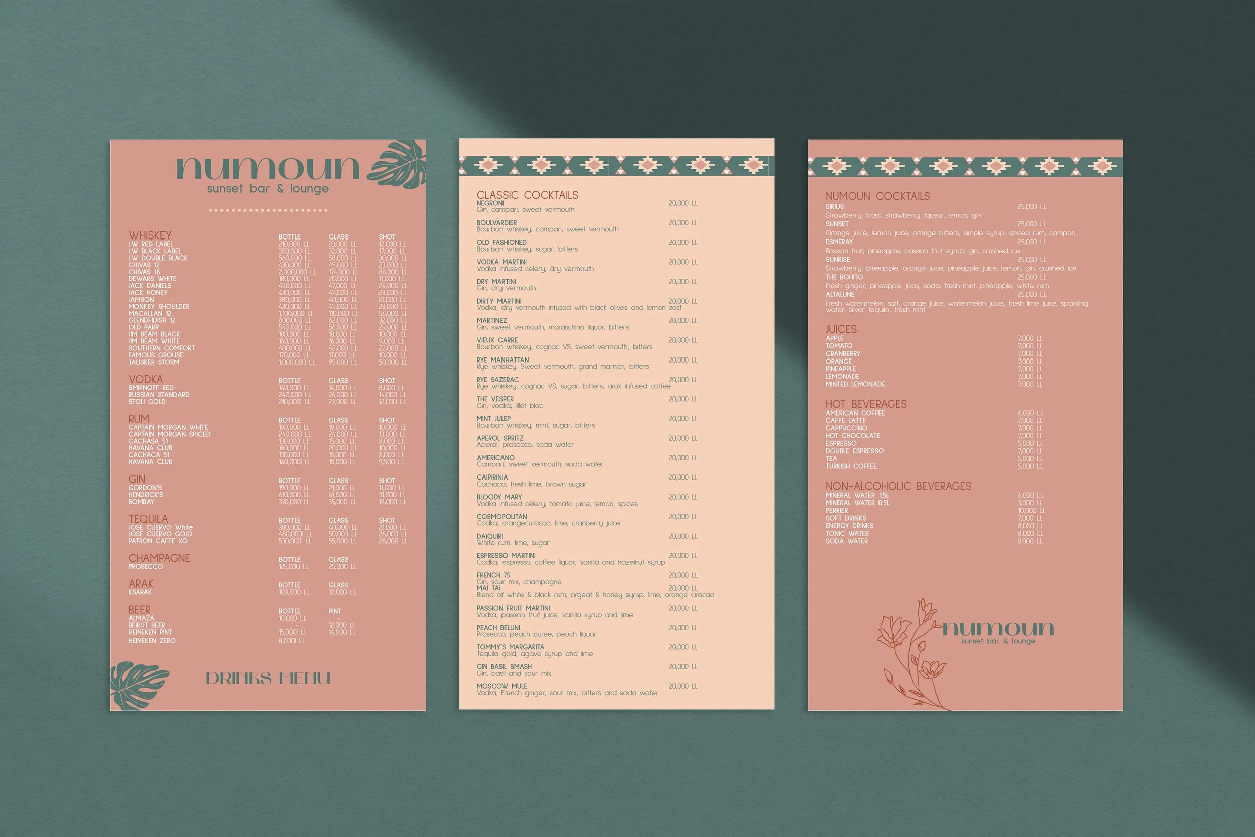 Menu Design