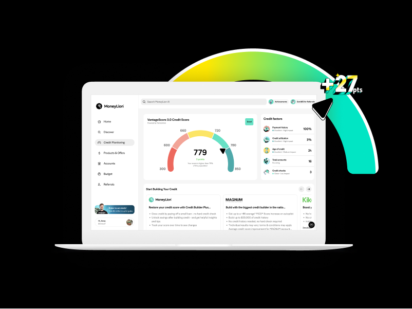 MoneyLion Credit Monitoring