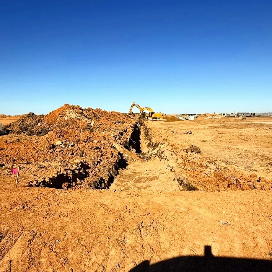 Utility work moving forward, one trench at a time.

#canopyengineering #canopyconstruction #landdevelopment #civilengineering #infrastructure