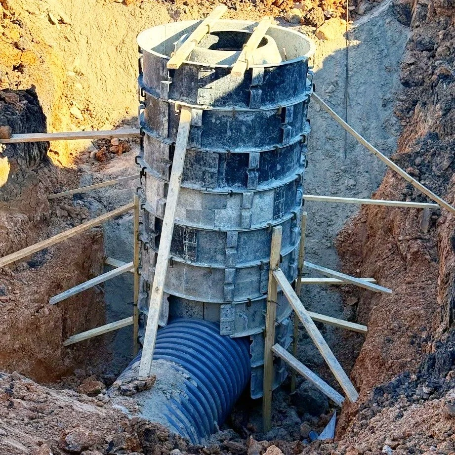 Not the flashiest part of the job, but definitely one of the important ones.

#canopyengineering #canopyconstruction #landdevelopment #civilengineering #infrastructure