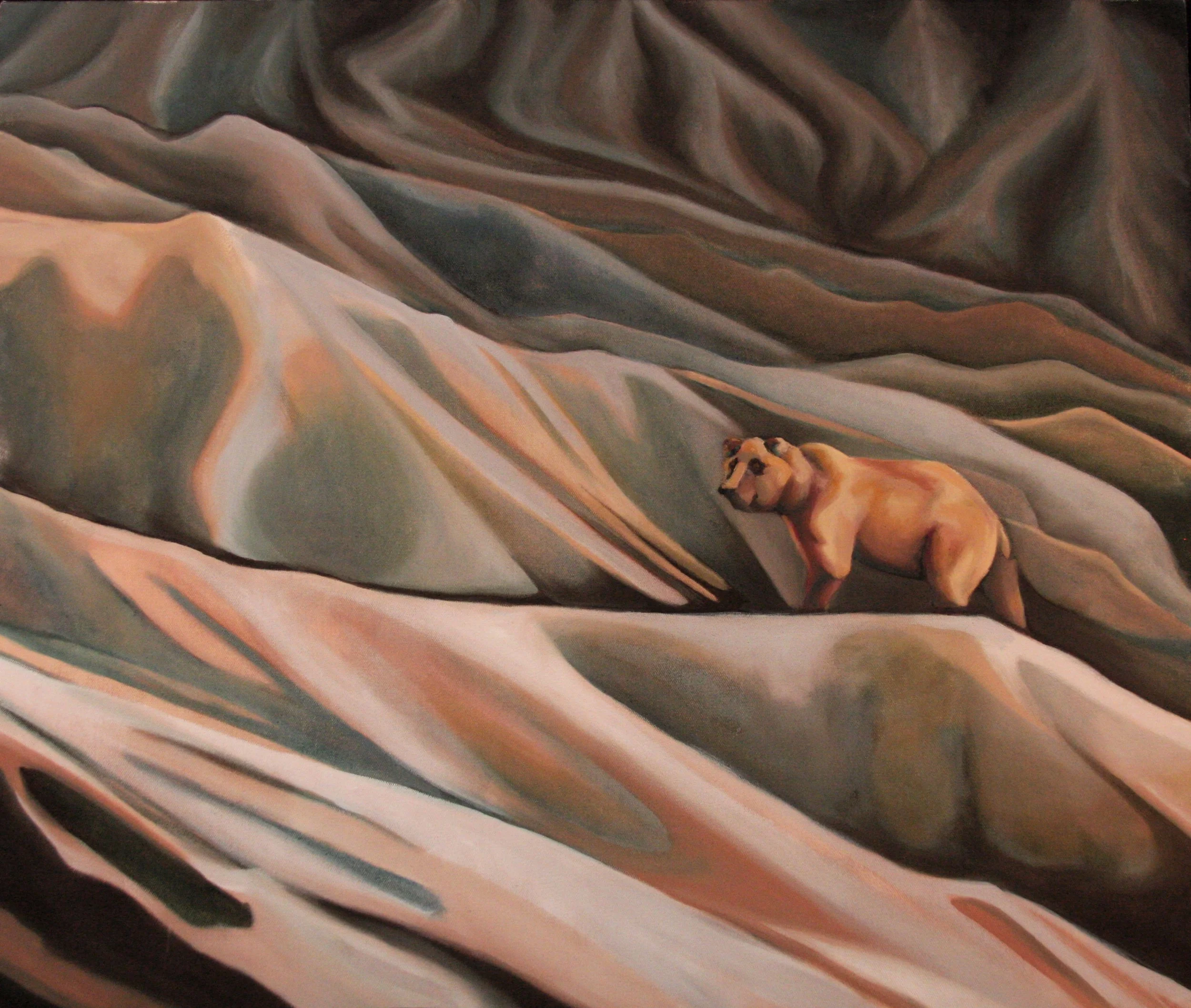 Those Heavy Miles, 2012 (oil on canvas)