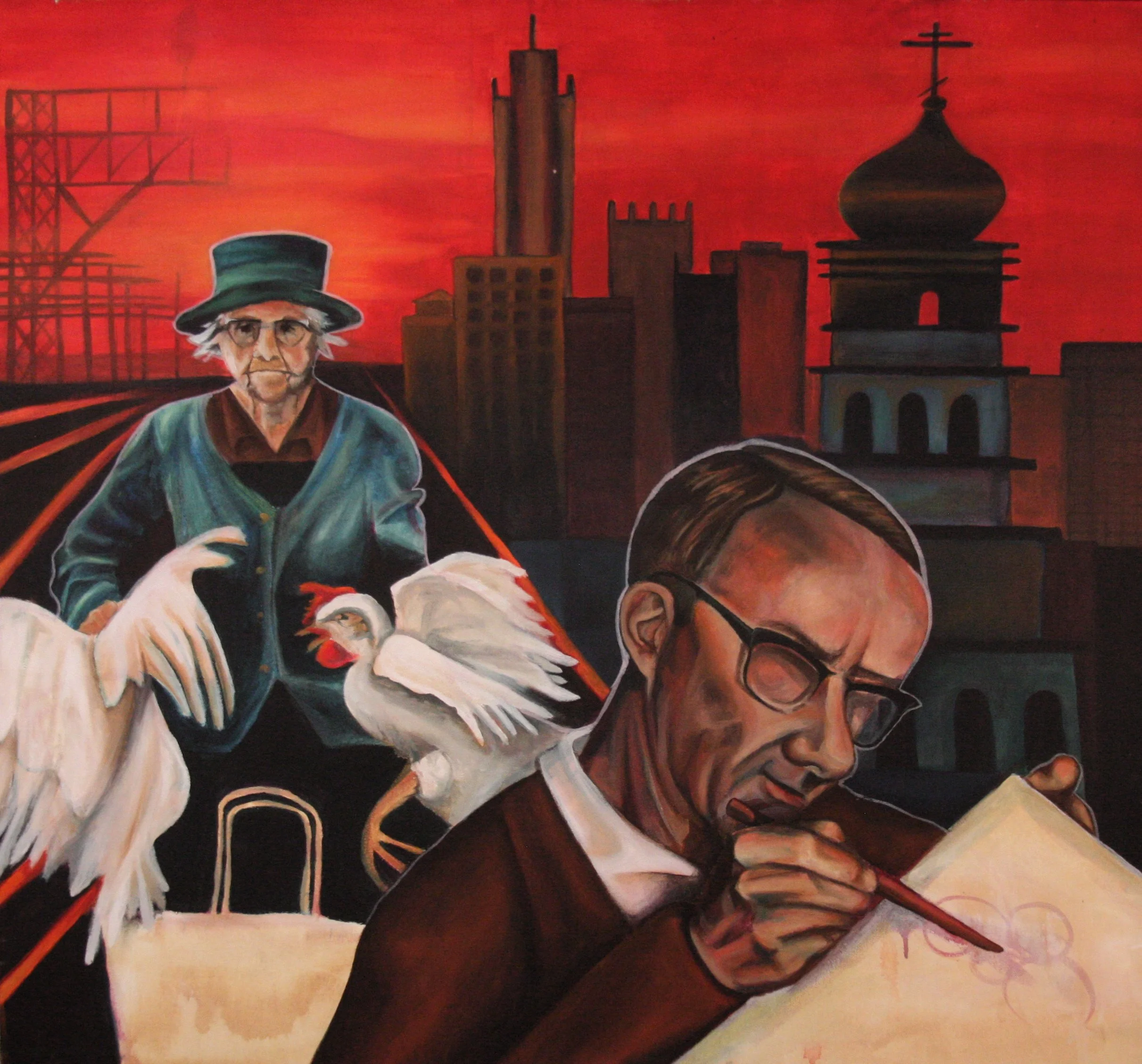 Untitled, 2006 (acrylic on canvas)