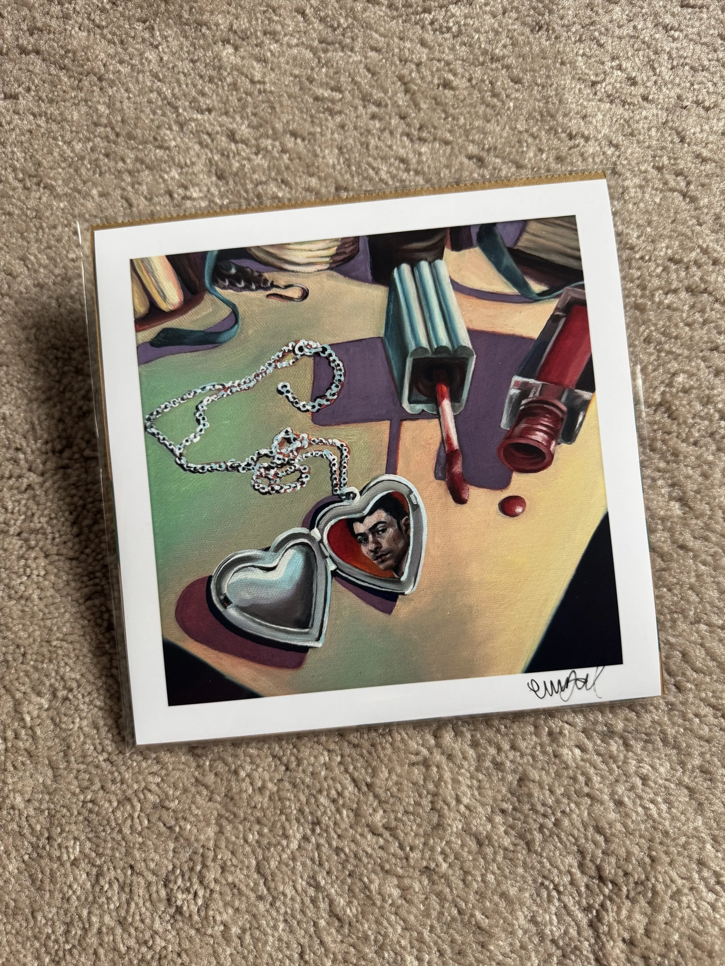 print - luigi locket still life