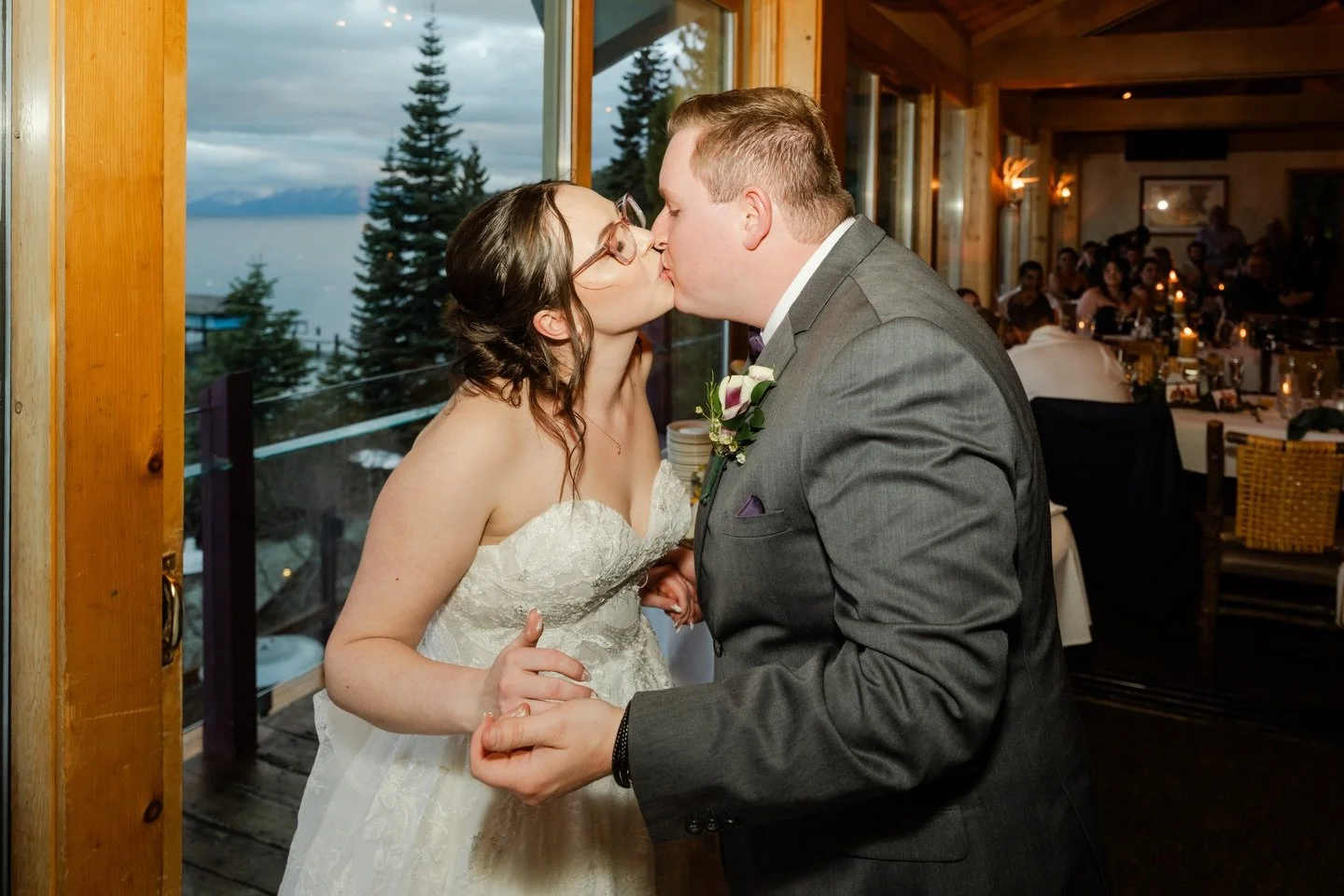 The cake cutting is more than a photo op.

Traditionally, the wedding cake and the first cut symbolized sharing, unity, and your first act of serving one another as a married couple. Today, it&rsquo;s one of those rare moments where the room slows do