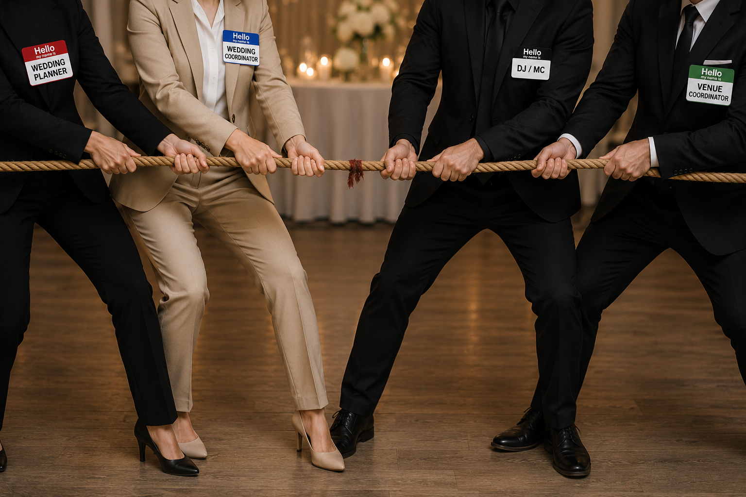 The Wedding Timeline Tug-of-War No One Talks About