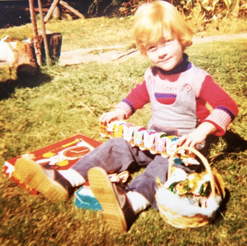 Jez as child