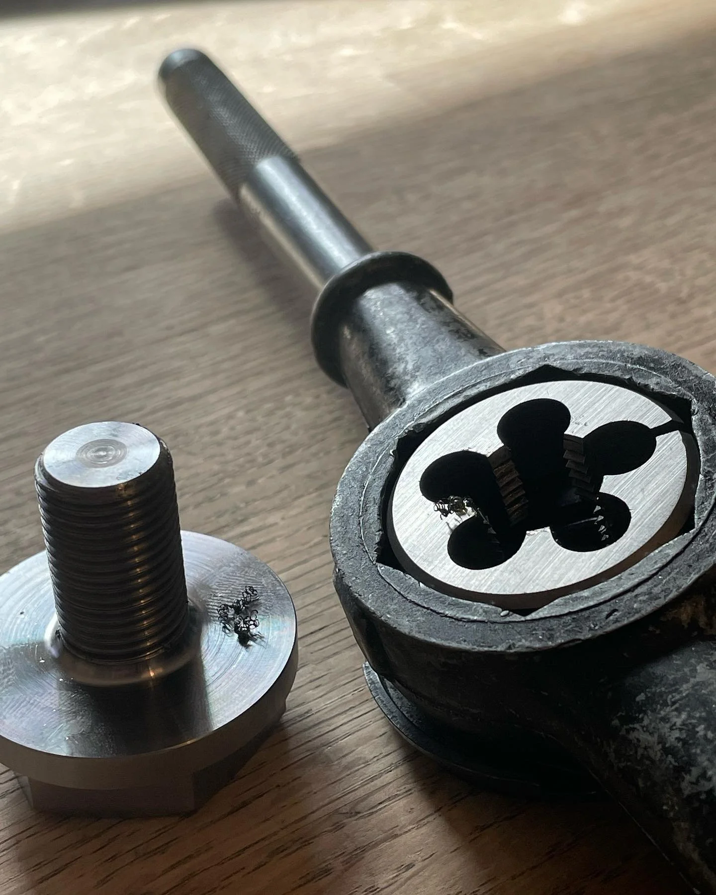 Vince Lombardi said that football is a game of inches; engine building is a game of thousandths of inches. The crank bolt for my MED Engineering damper pulley was a bit too tight in the crank, so rather than keeping the non-shoulder stock BMC one I o