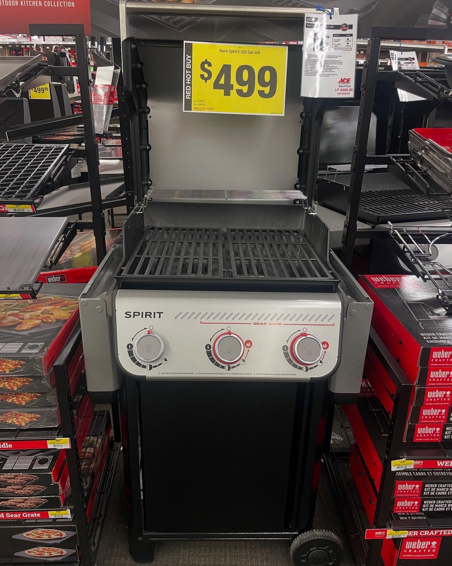 Thank you Gemmen’s Ace Hardware for giving us a spectacular deal on this grill, cover, and grill utensils! We are so appreciative of your partnership with our ministry.
Thank you Larry & Jean Koops for purchasing the grill for our house!