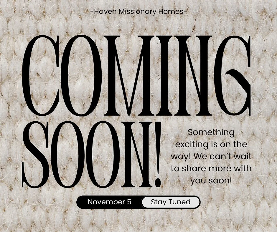 We&rsquo;ve been praying, planning, and preparing&hellip; and now something exciting is coming that will help us continue building this ministry for His glory. 🙌🏻

God&lsquo;s hand has been so evident in every step of this journey so far, and we ca