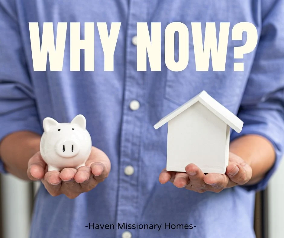 You might be wondering why Haven Missionary Homes is launching a year-long campaign to pay down our mortgage when we&rsquo;ve only owned the house for a year.  The truth is, we&rsquo;ve felt the Lord stirring our hearts to begin tackling the mortgage