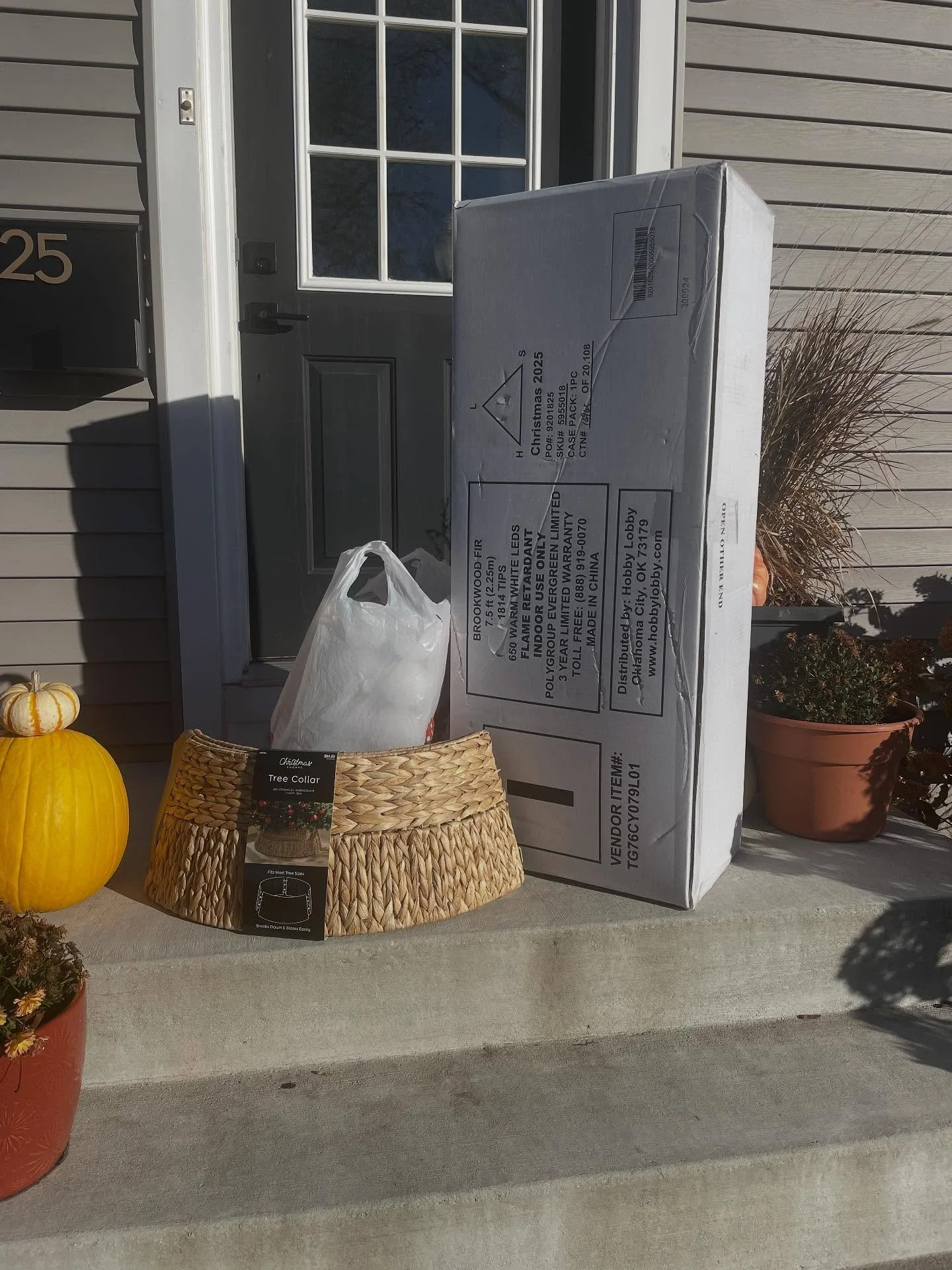 Last week we had the joy of delivering some Christmas cheer to the missionary family currently staying in our home. A cozy Christmas tree with skirt, ornaments, festive pillows, and holiday decor to make their space feel extra warm and welcoming this